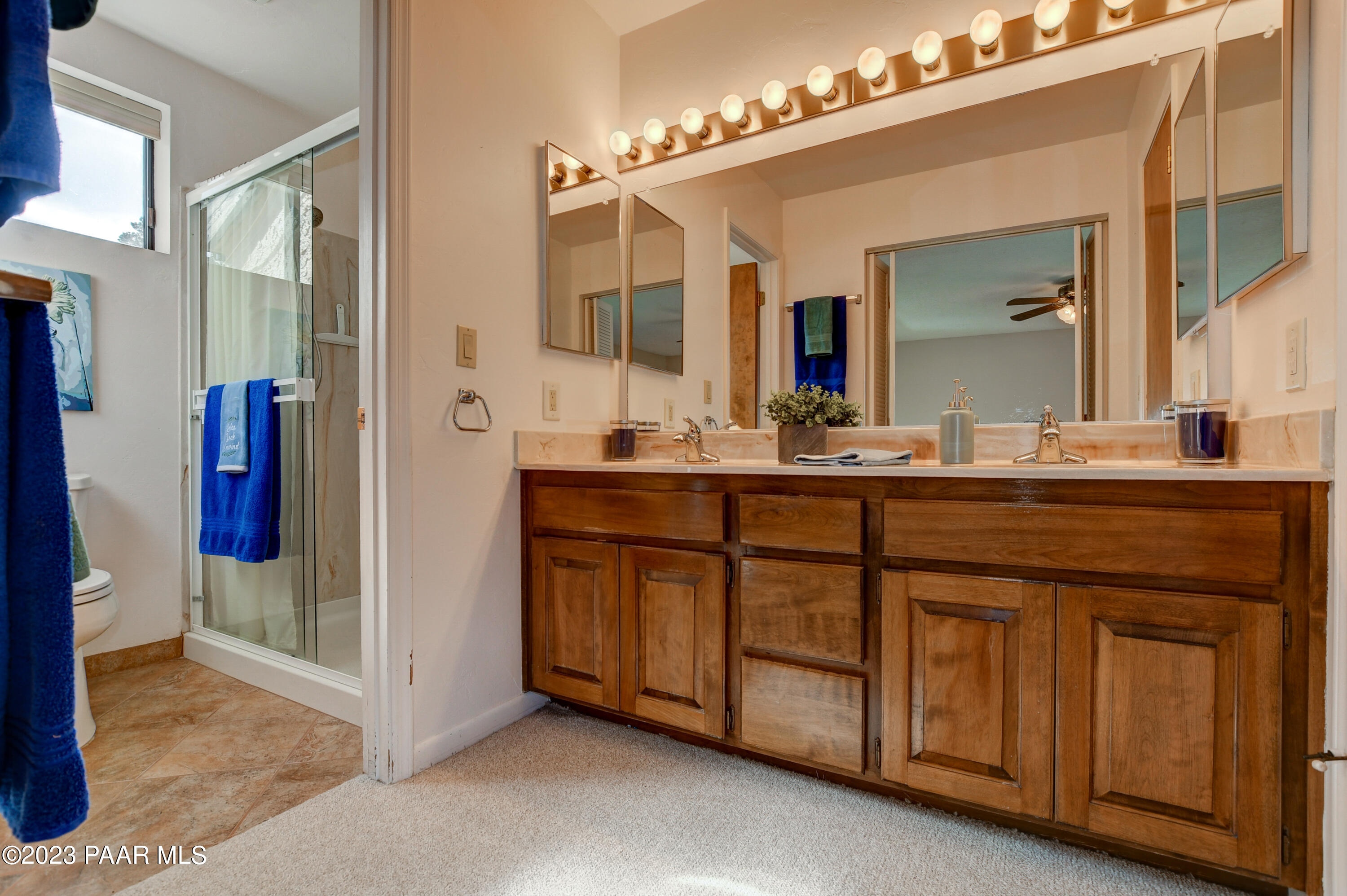 1353 Coyote Road Prescott, AZ 86303 - Photo 13 of 25 Upstairs Primary Bathroom