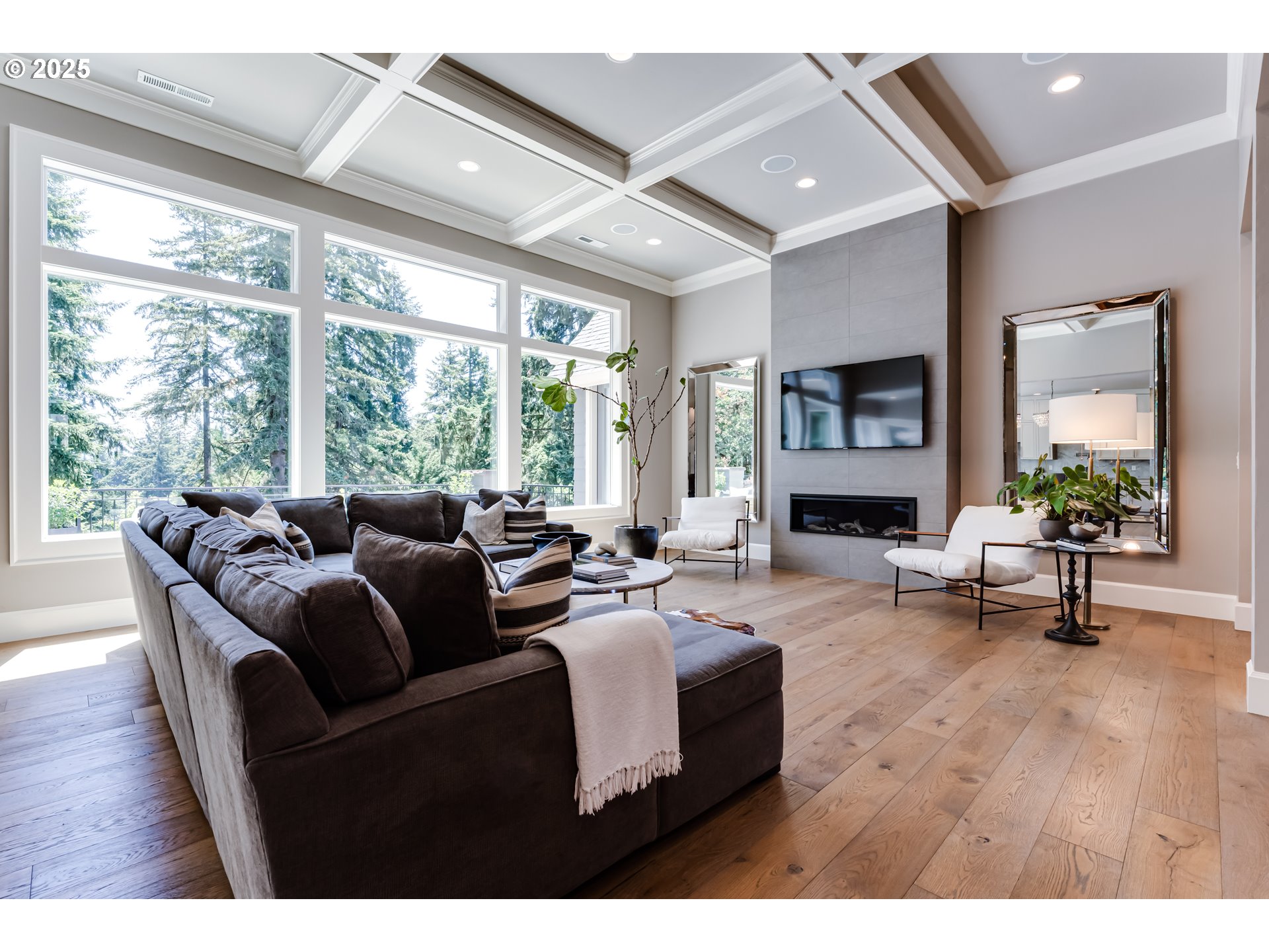 3944 Los Altos Lane Eugene, OR 97405 - Photo 5 of 47 a living room with furniture and a fireplace
