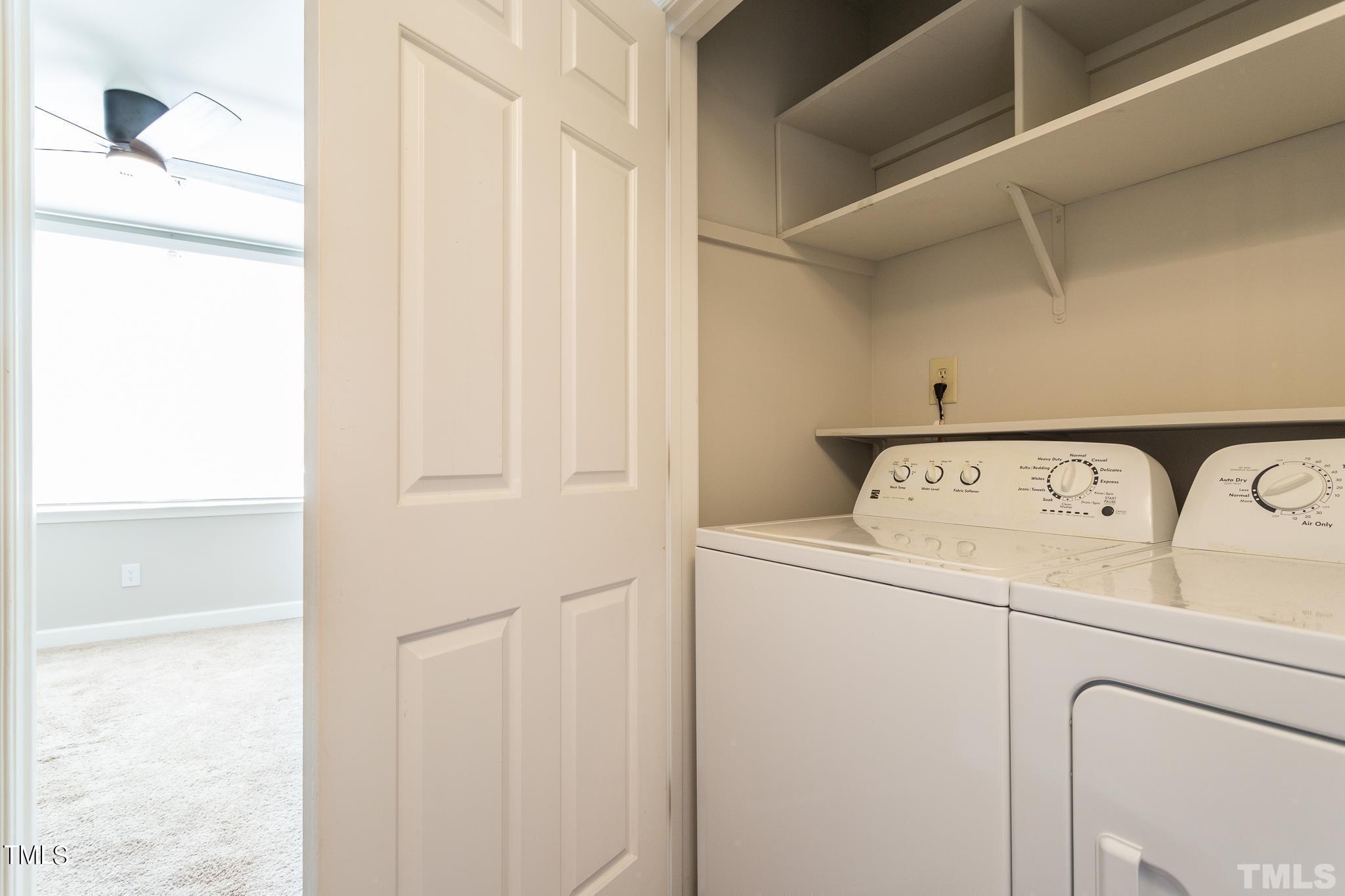 4424 Roller Court Raleigh, NC 27604 - Photo 15 of 19 a utility room with dryer and washer