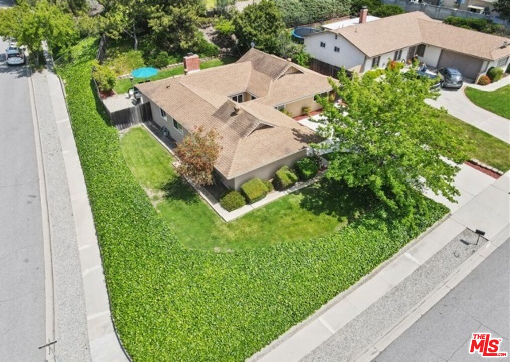 2590 Scott Place Thousand Oaks, CA 91360 - Photo 11 of 12 an aerial view of a house with a garden