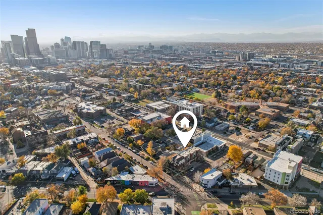 a house view with a outdoor space