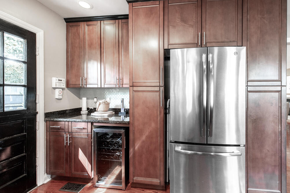 1017 Clark Road Southwest Aiken, SC 29803 - Photo 9 of 46 Additional Cabinet Space & Wine Cooler!