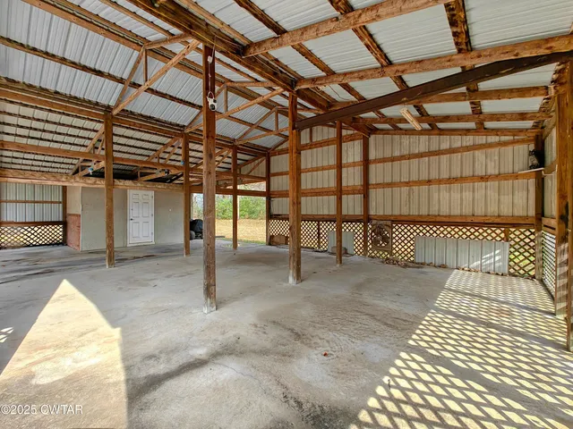 a backyard of a house