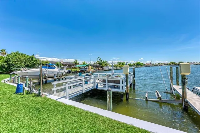 a view of a terrace with skyline