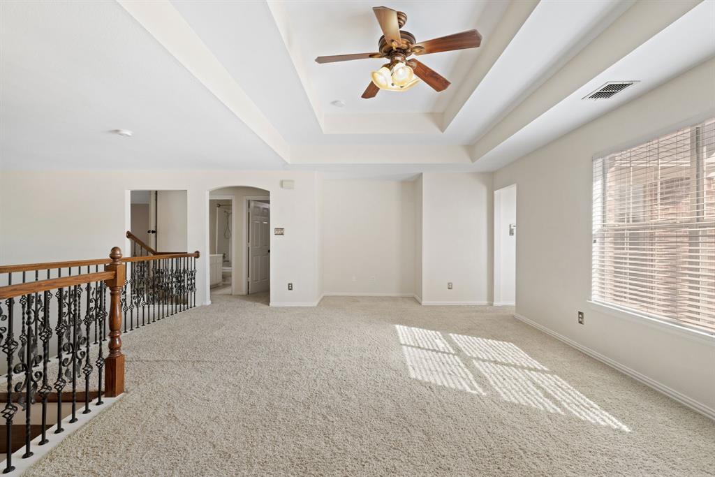 2021 Country Brook Lane Allen, TX 75002 - Photo 27 of 40 a view of empty room with ceiling fan