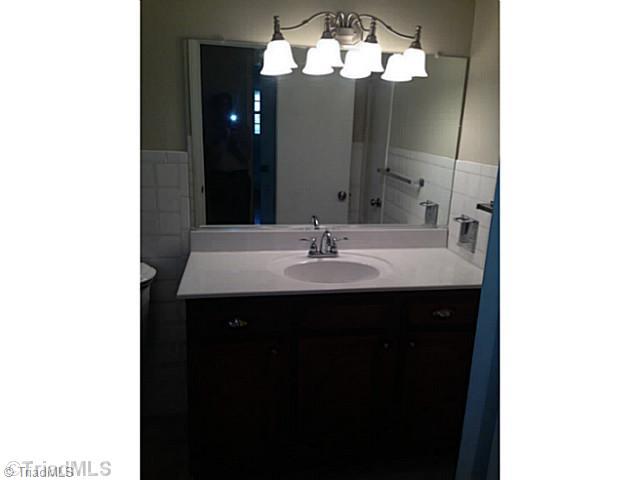 1323 Berwick Road Southwest Winston-Salem, NC 27103 - Photo 11 of 13 Bath. New vanity and light fixturs