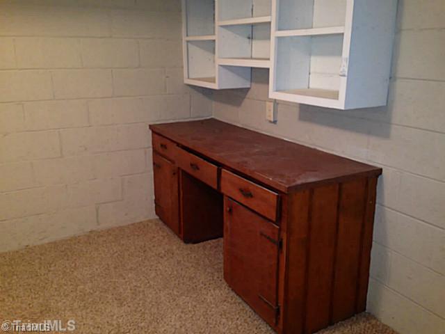 Other. Basement with Build in desk