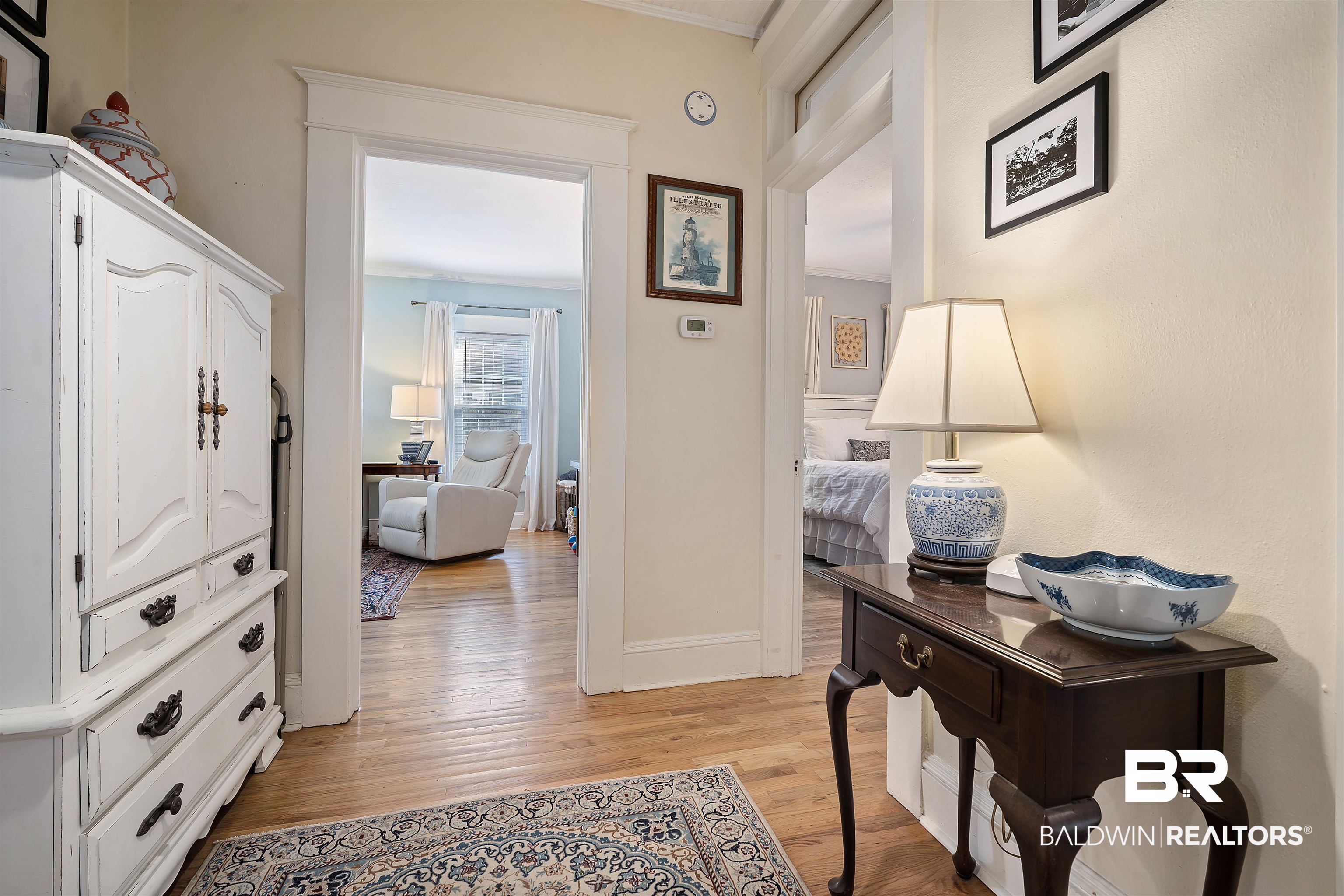 168 Mohawk Street Mobile, AL 36606 - Photo 26 of 31 Hall featuring ornamental molding and light wood-style flooring