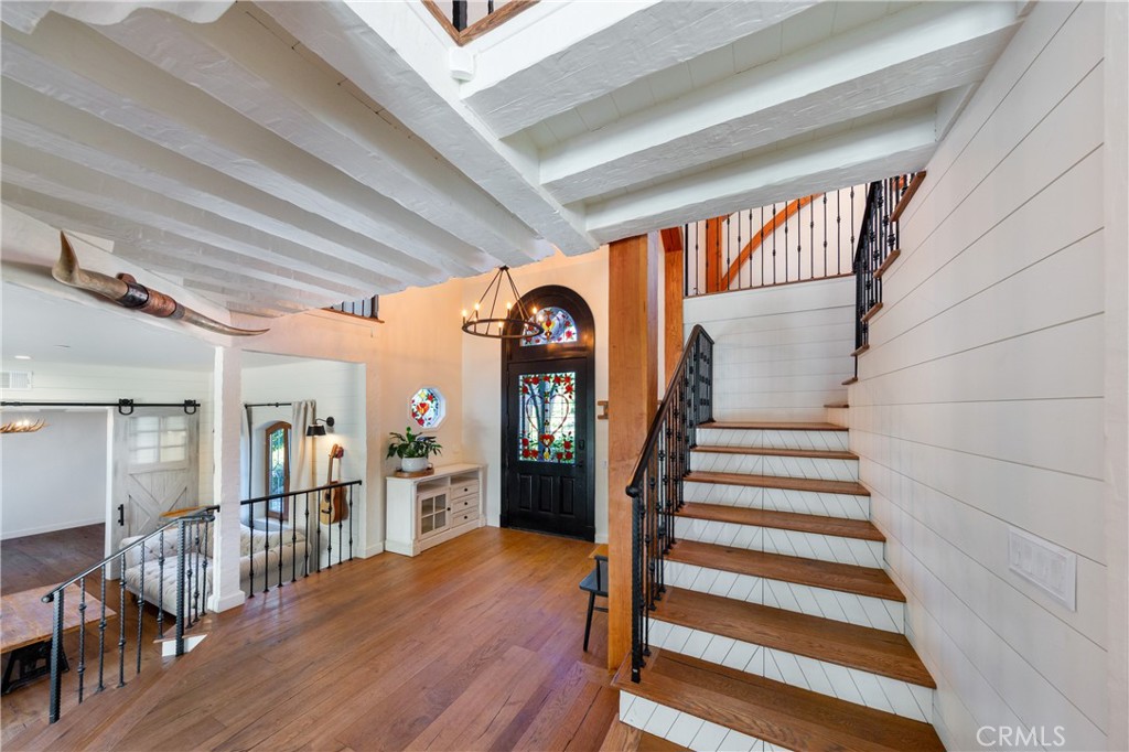 85 Saddlebow Road Bell Canyon, CA 91307 - Photo 16 of 75 a view of entryway and hall with wooden floor