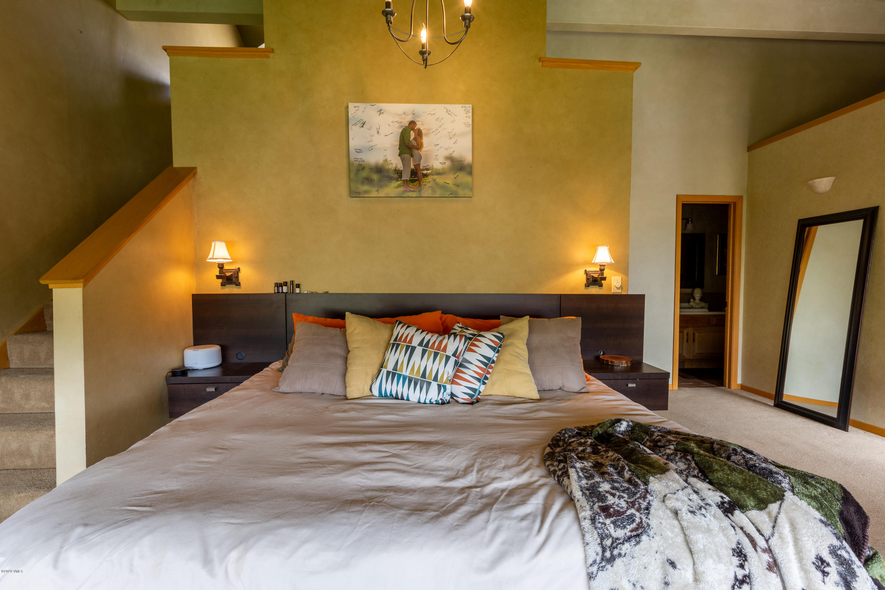 2140 Saddle Ridge Loop, Unit 5 Avon, CO 81620 - Photo 9 of 25 Master Bedroom