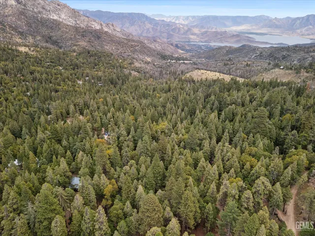a view of city and mountain