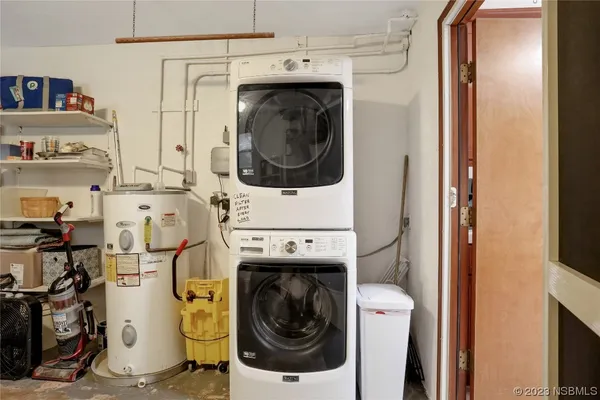a view of a pathway with a flower in a corridor