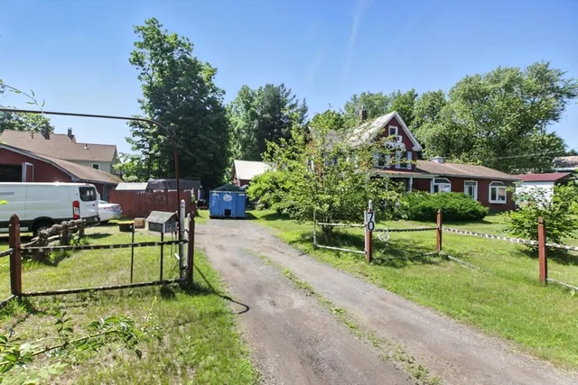 a view of outdoor space and yard