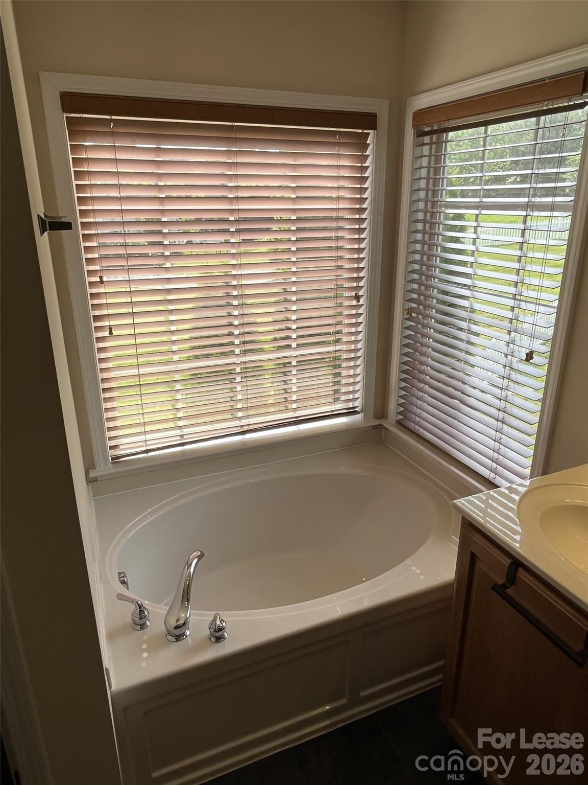 8531 Camberly Road Huntersville, NC 28078 - Photo 19 of 32 a bath tub sitting in a bathroom next to a window