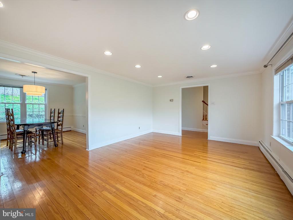 221 Foxcroft Road Broomall, PA 19008 - Photo 11 of 67 Open living and dining room layout
