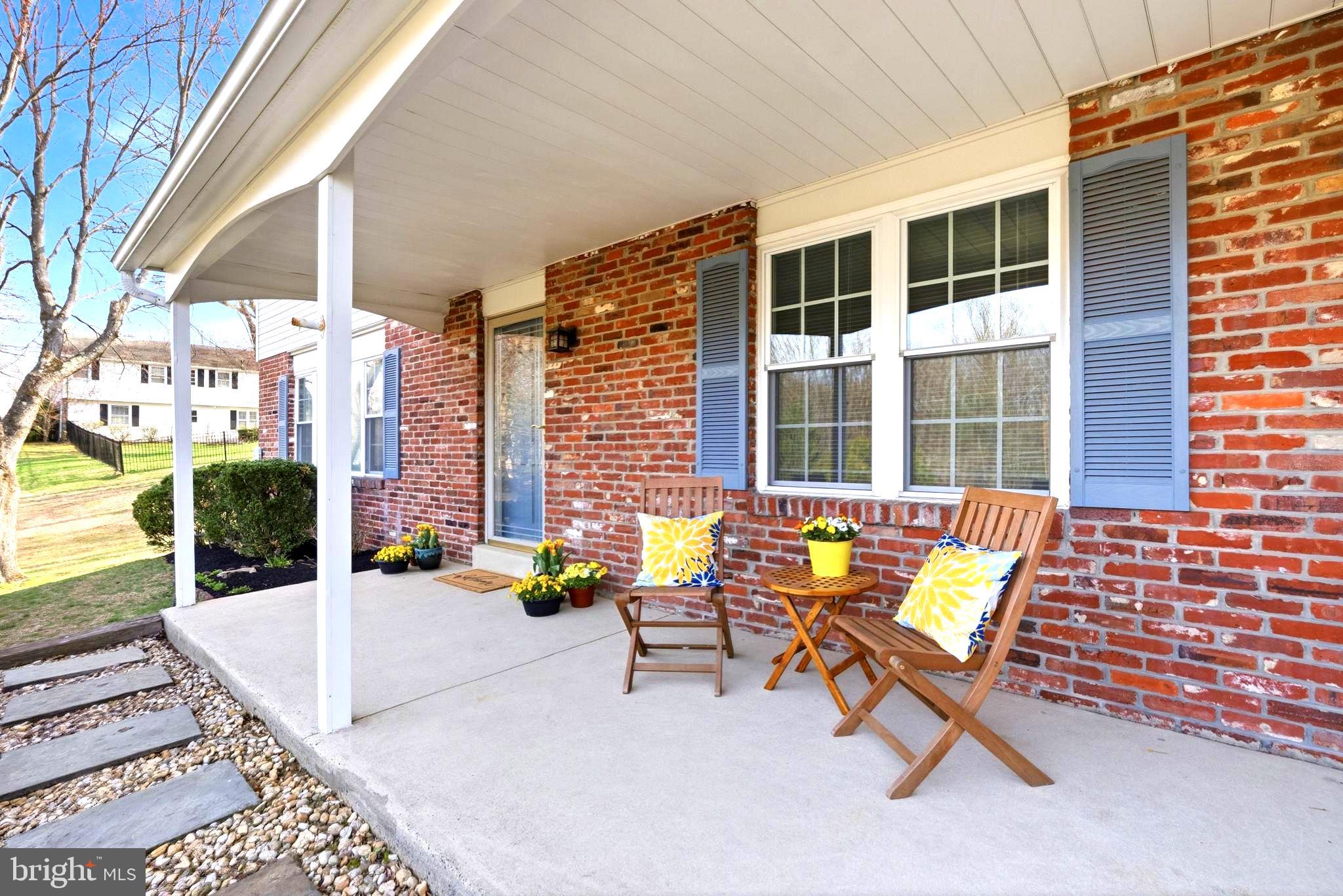 221 Foxcroft Road Broomall, PA 19008 - Photo 3 of 67 Covered front porch with welcoming entry