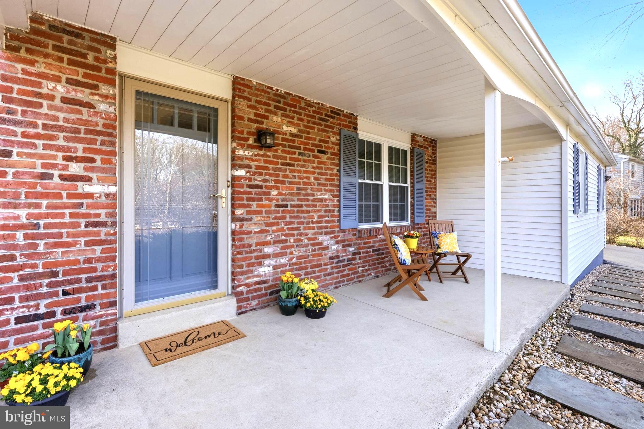 221 Foxcroft Road Broomall, PA 19008 - Photo 4 of 67 Covered Front Porch with great views