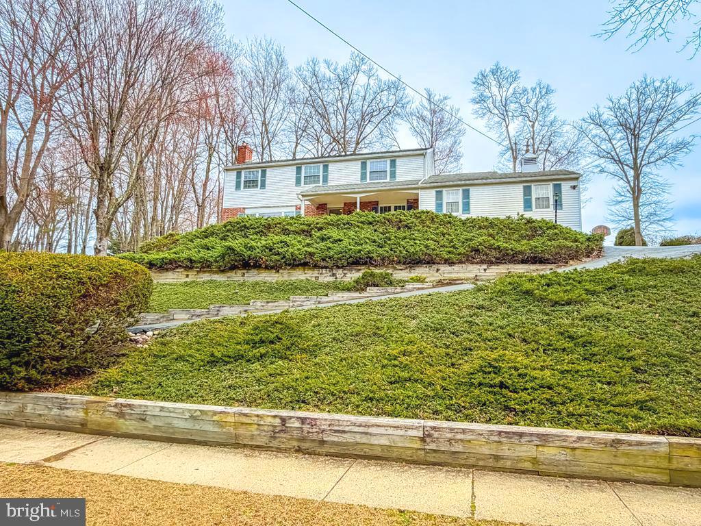 221 Foxcroft Road Broomall, PA 19008 - Photo 47 of 67 Front of home with terraced landscaping