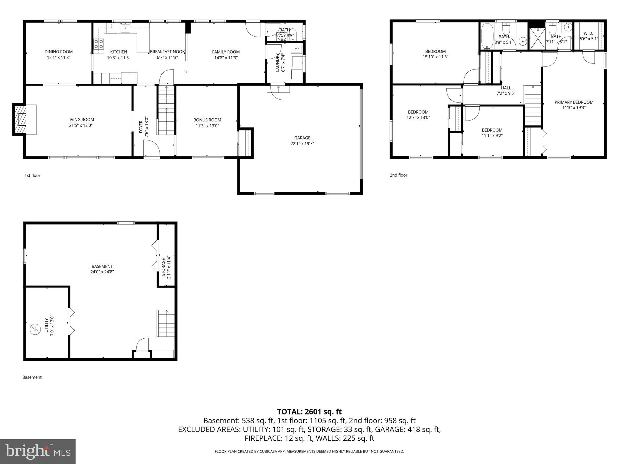 221 Foxcroft Road Broomall, PA 19008 - Photo 67 of 67 Floor Plants - Combined