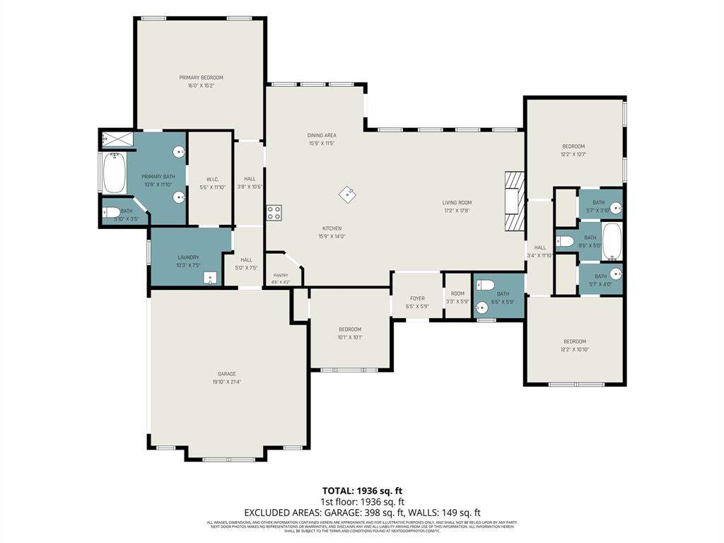 530 P R 491 Leonard, TX 75452 - Photo 35 of 35 Floor plan