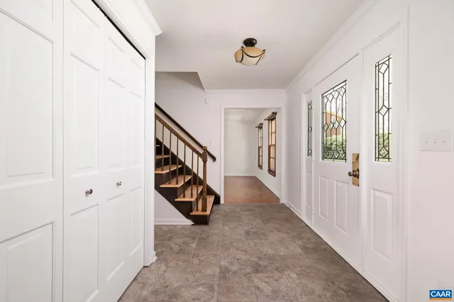 a view of an entryway