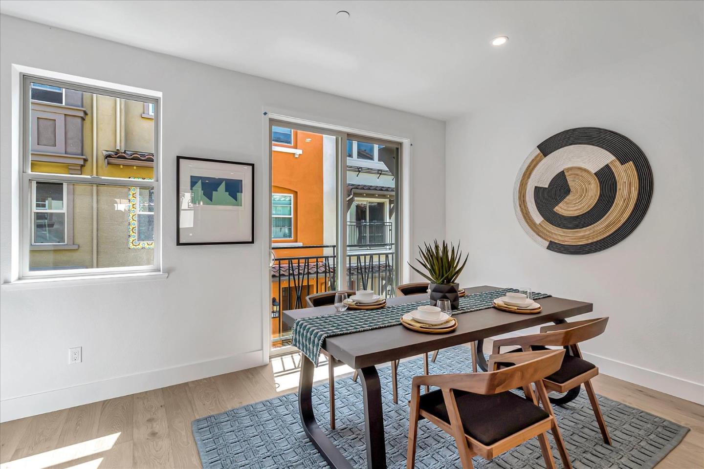 1277 Verano Road Mountain View, CA 94043 - Photo 19 of 52 a view of a dining room with furniture and window