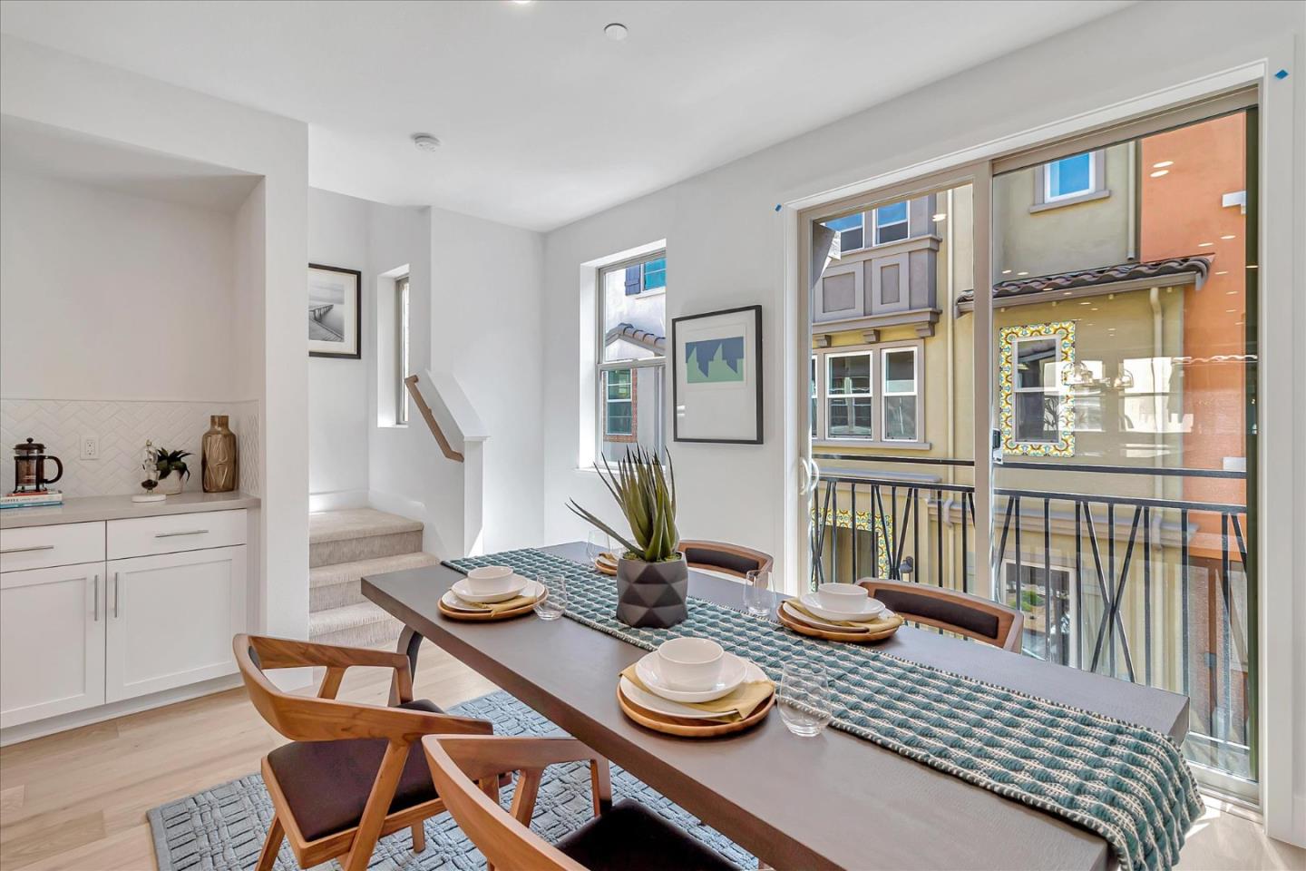 1277 Verano Road Mountain View, CA 94043 - Photo 20 of 52 a living room with furniture and wooden floor