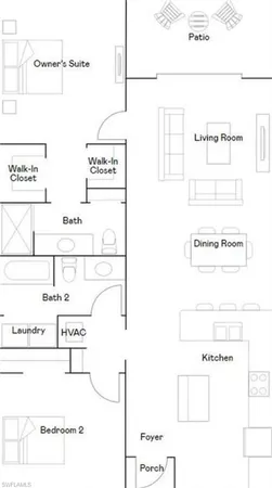 an aerial view of a house with swimming pool garden and patio