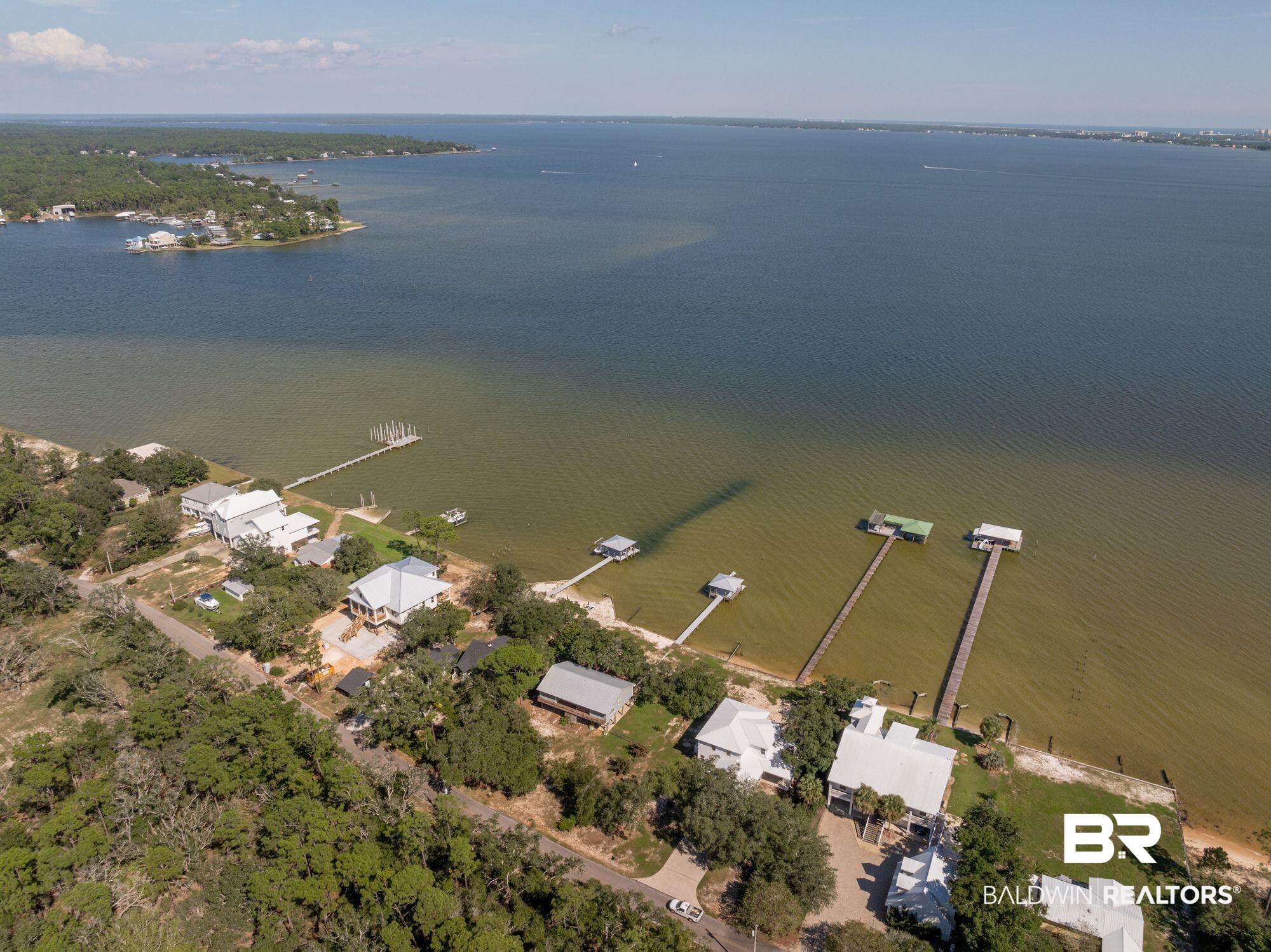 7646 Spring Branch Road Elberta, AL 36530 - Photo 74 of 85 Aerial view featuring a water view