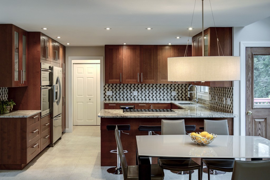 37 Edgewood Road Southborough, MA 01772 - Photo 11 of 29 a kitchen with granite countertop a sink cabinets and window