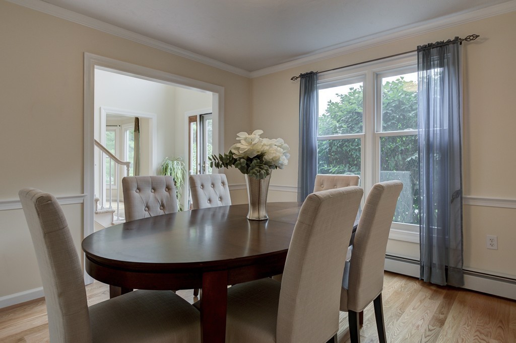 37 Edgewood Road Southborough, MA 01772 - Photo 14 of 29 a view of a dining room with furniture and wooden floor