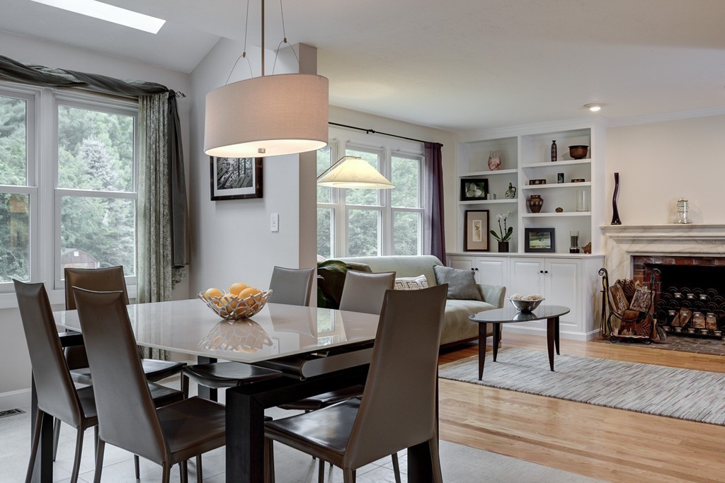 37 Edgewood Road Southborough, MA 01772 - Photo 5 of 29 a view of a dining room with furniture window and outside view