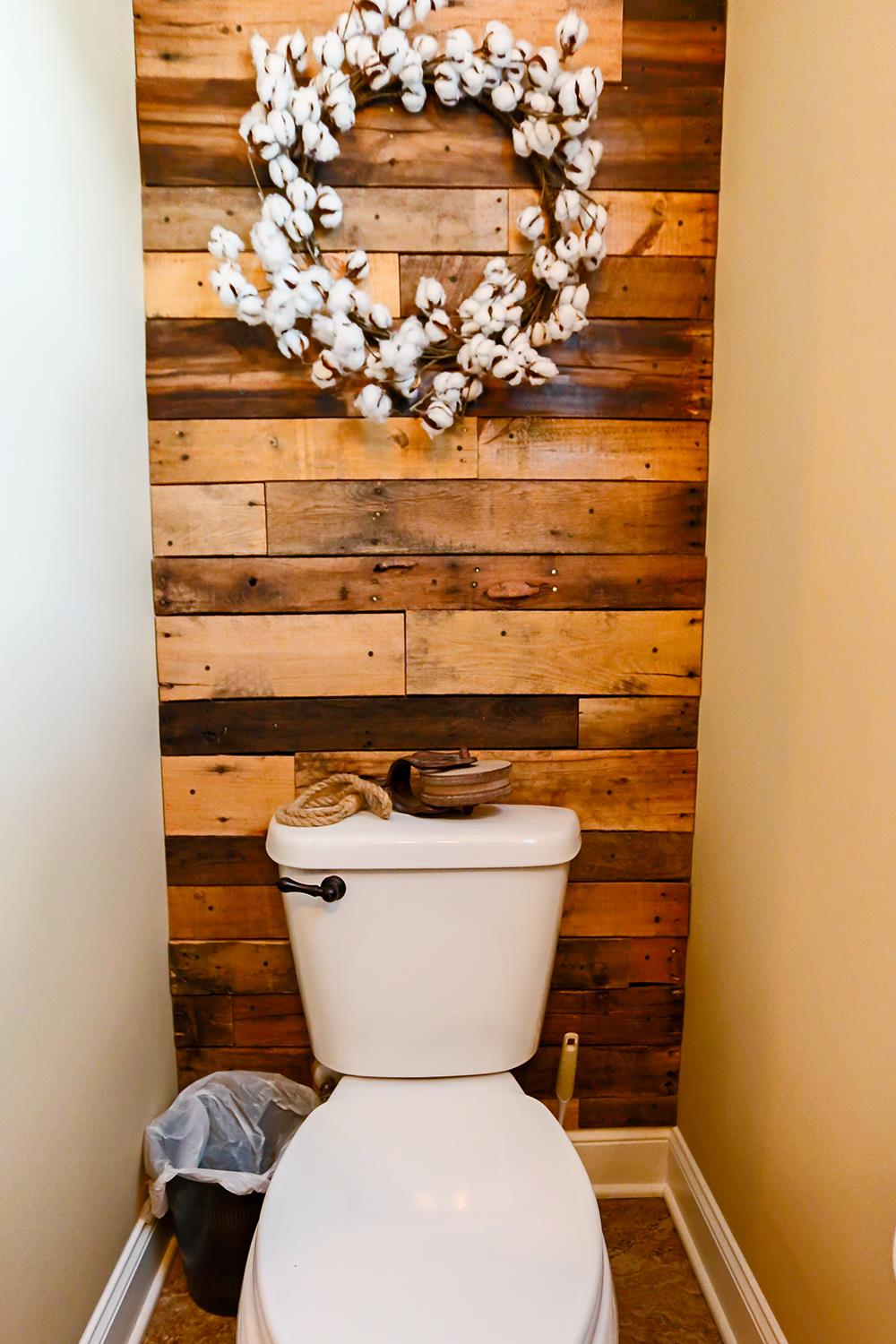 1235 Rimrock Road Smyrna, TN 37167 - Photo 13 of 28 Custom pallet wall in 1/2 guest bath