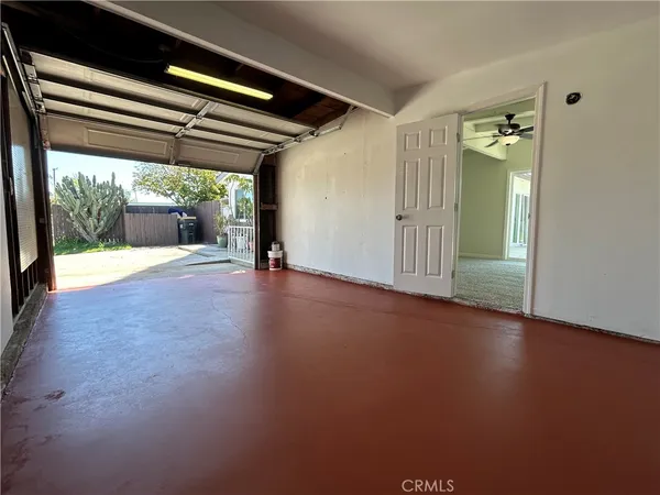 a view of a porch
