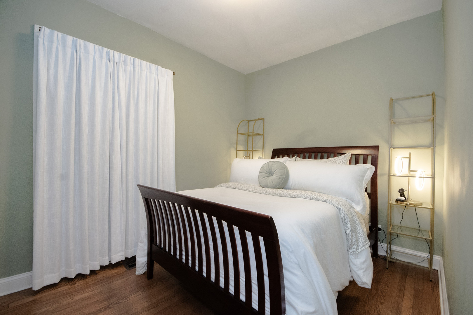 2614 Euclid Avenue Berwyn, IL 60402 - Photo 10 of 30 a bedroom with bed and wooden floor