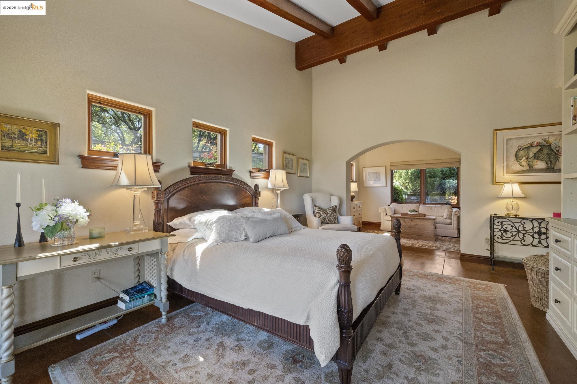 10270 Slate Rim Road Sonora, CA 95370 - Photo 27 of 55 a bedroom with bed and a window