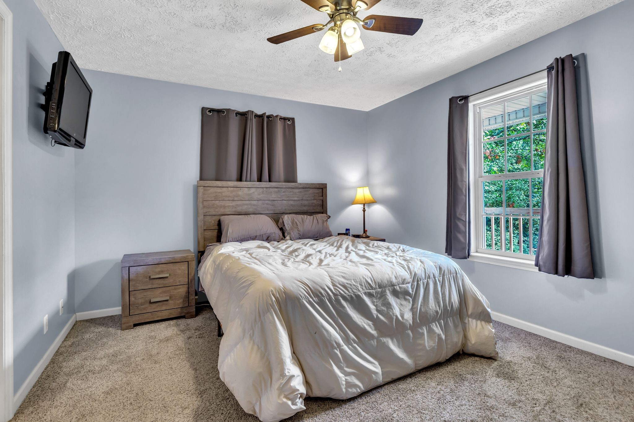 1450 Pleasant Hill Road McMinnville, TN 37110 - Photo 15 of 33 a bedroom with a bed and a television
