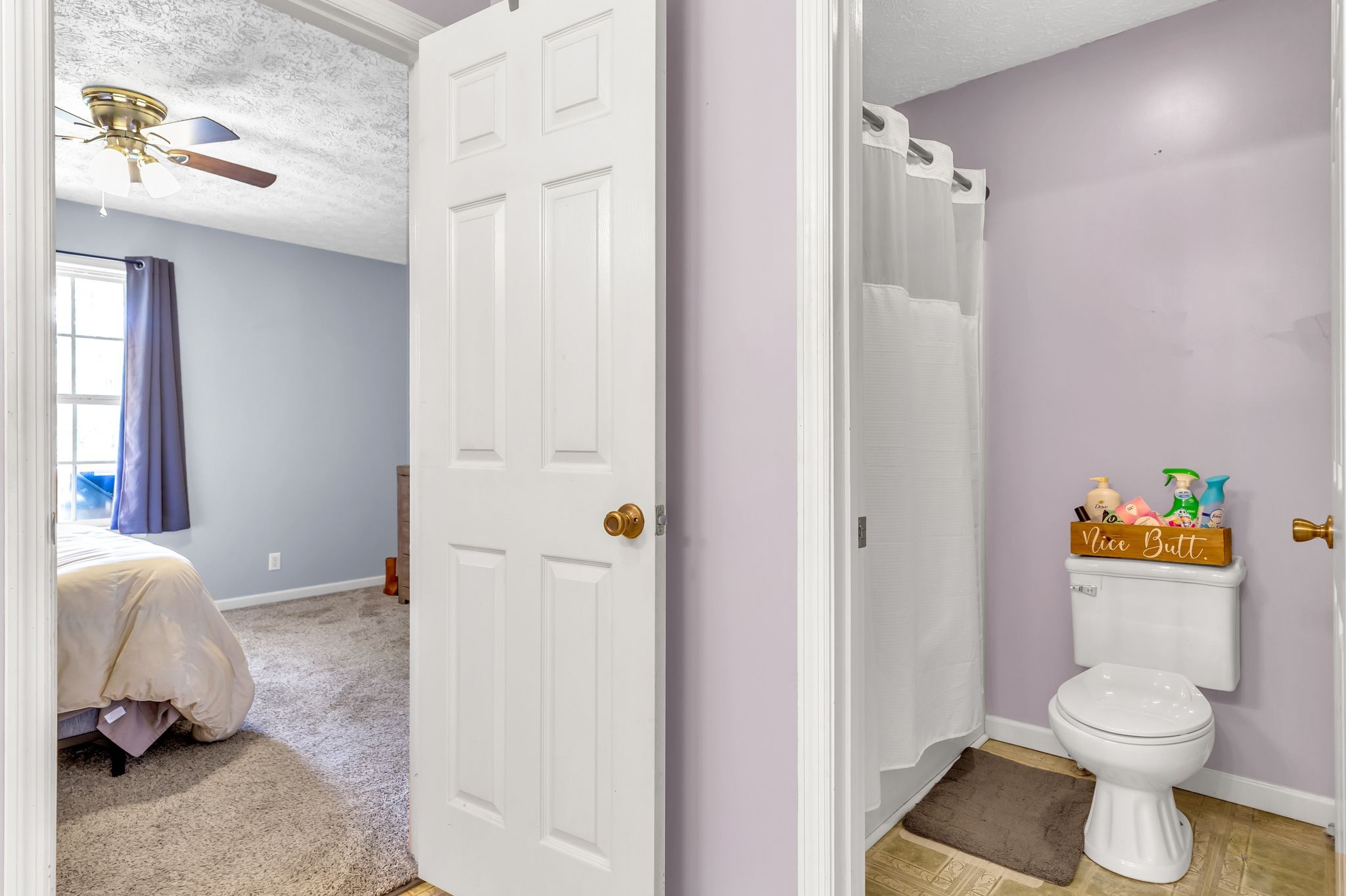 1450 Pleasant Hill Road McMinnville, TN 37110 - Photo 18 of 33 a bathroom with a toilet and a shower