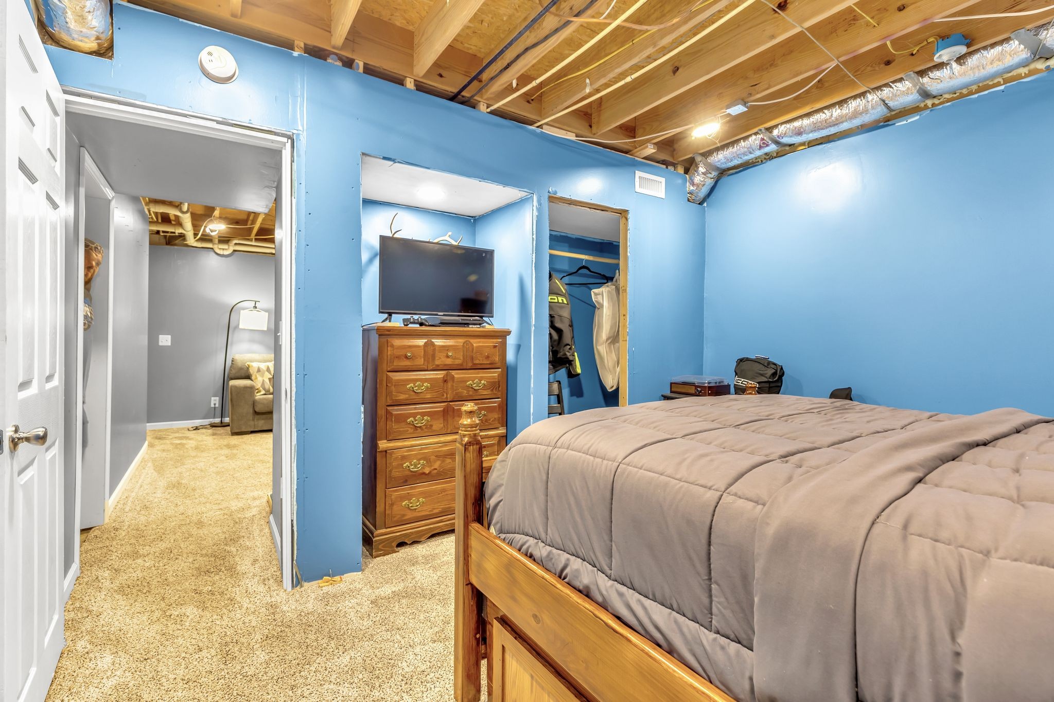 1450 Pleasant Hill Road McMinnville, TN 37110 - Photo 26 of 33 a bed room with a bed and a television