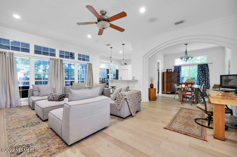 492 Big Tree Road Ponte Vedra Beach, FL 32082 - Photo 9 of 32 a living room with furniture and a flat screen tv