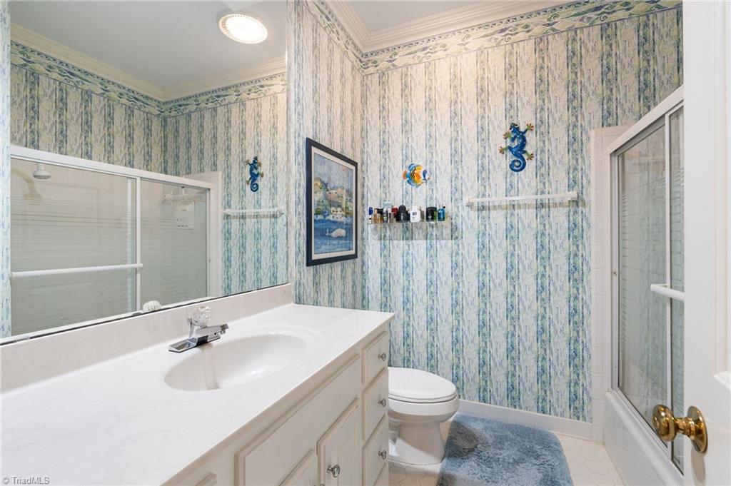 5701 Bunch Road Oak Ridge, NC 27310 - Photo 33 of 50 Upstairs Bathroom