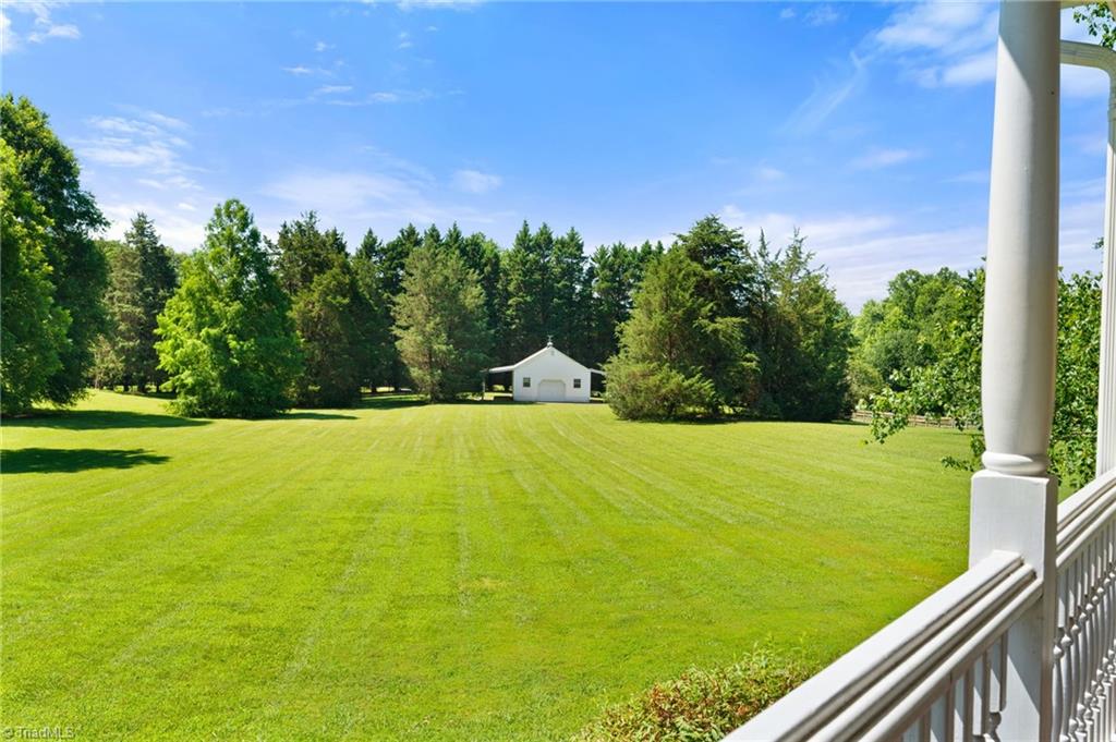 5701 Bunch Road Oak Ridge, NC 27310 - Photo 8 of 50 View from the side porch