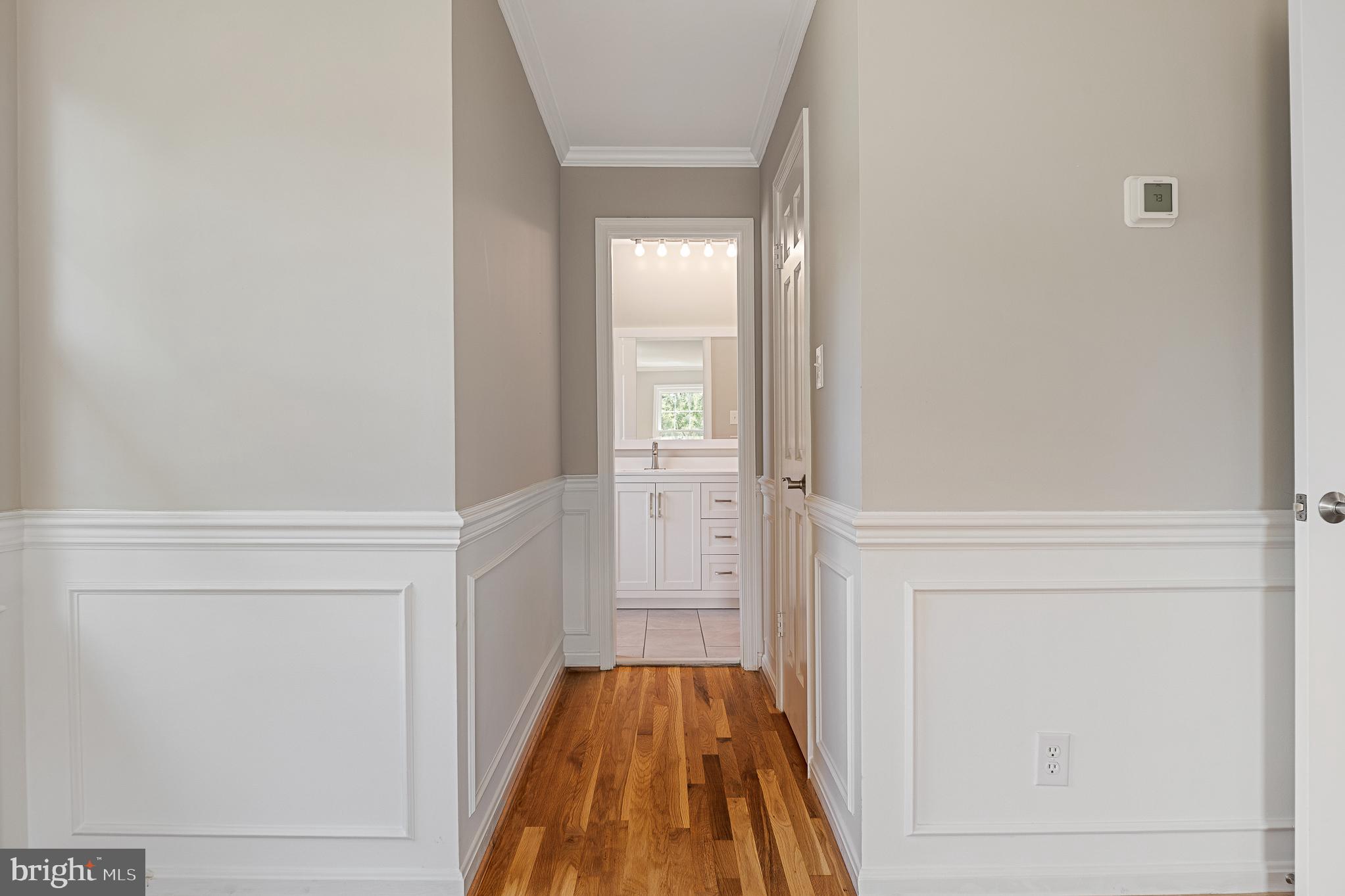 13000 Brandon Way Road Gaithersburg, MD 20878 - Photo 47 of 117 Primary bedroom hall to bathroom