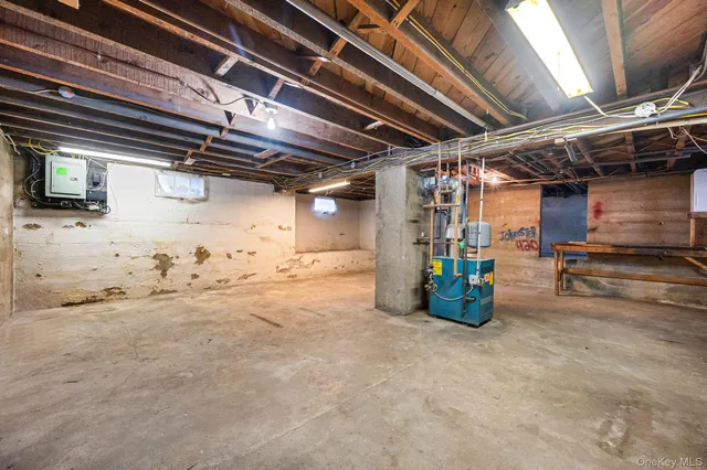 a view of storage and utility room