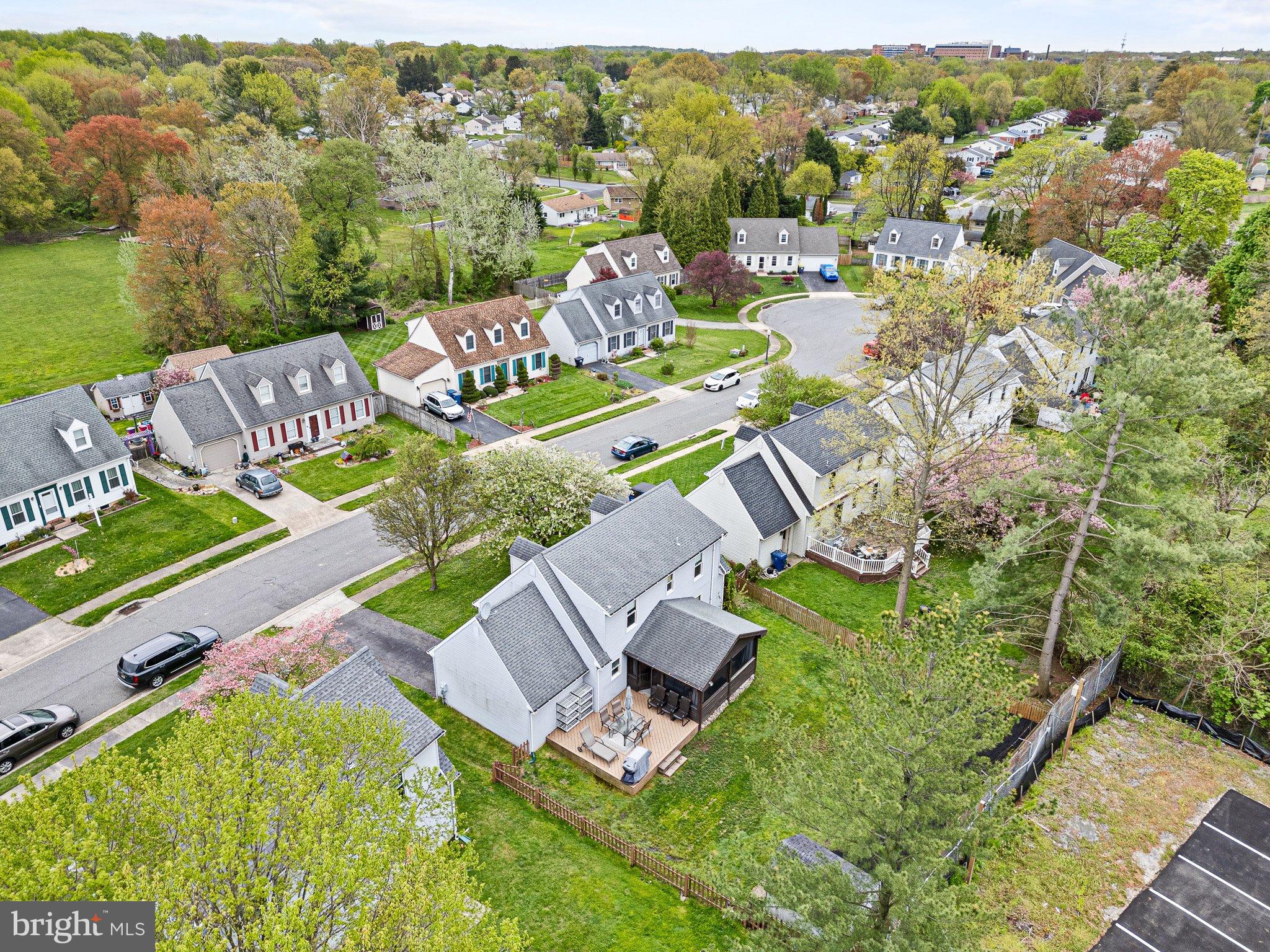 34 Sentry Lane Newark, DE 19711 - Photo 30 of 38 an aerial view of a house with a garden