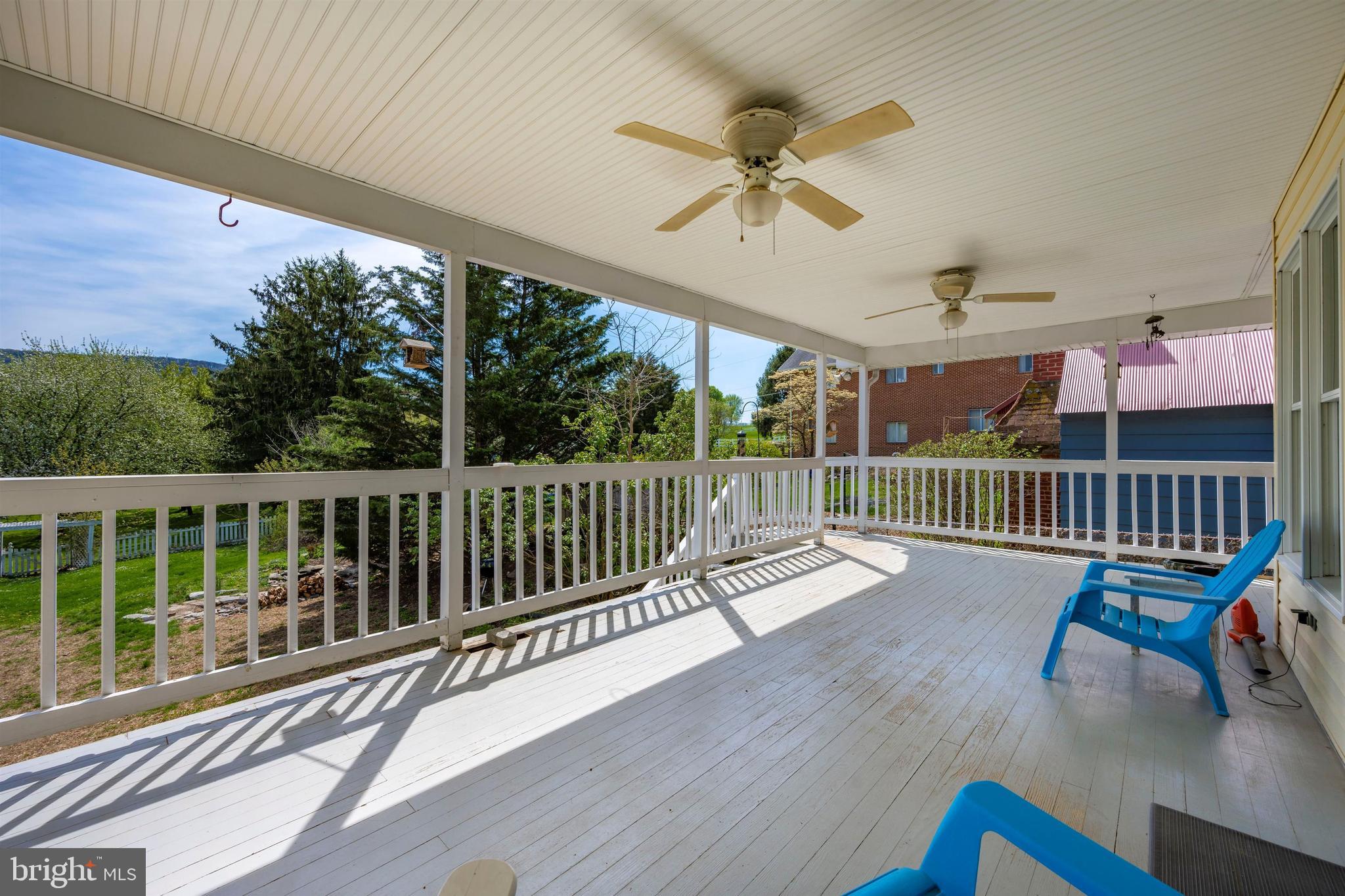 4307 Main Street Rohrersville, MD 21779 - Photo 47 of 55 Rear Covered Porch of Family Room