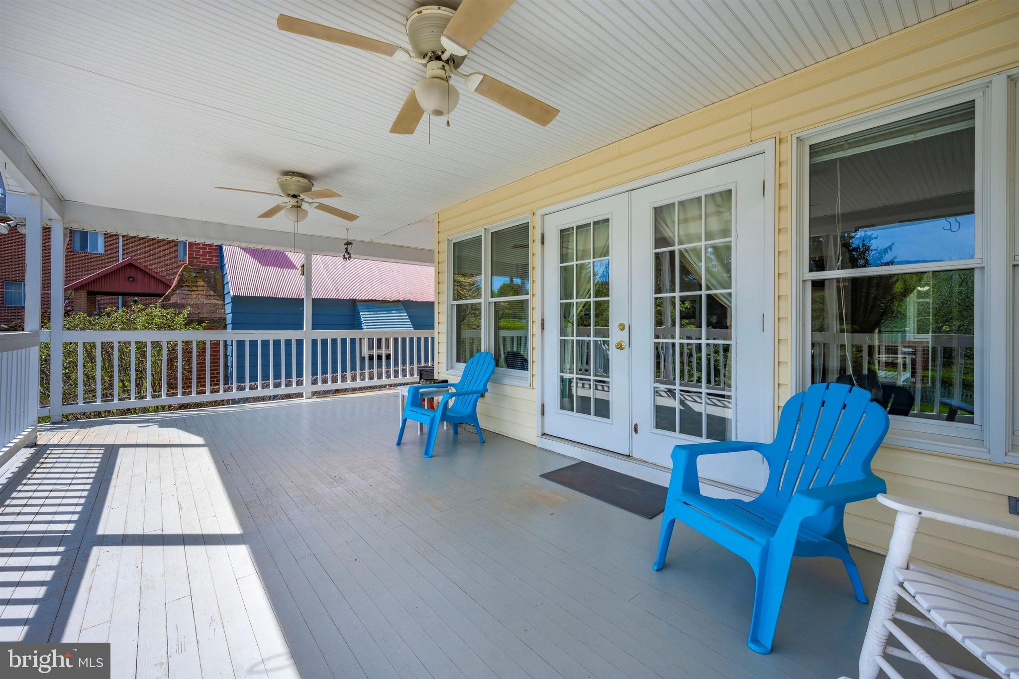 4307 Main Street Rohrersville, MD 21779 - Photo 48 of 55 Rear Covered Porch of Family Room