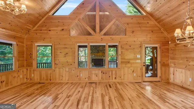 a view of a door of the house