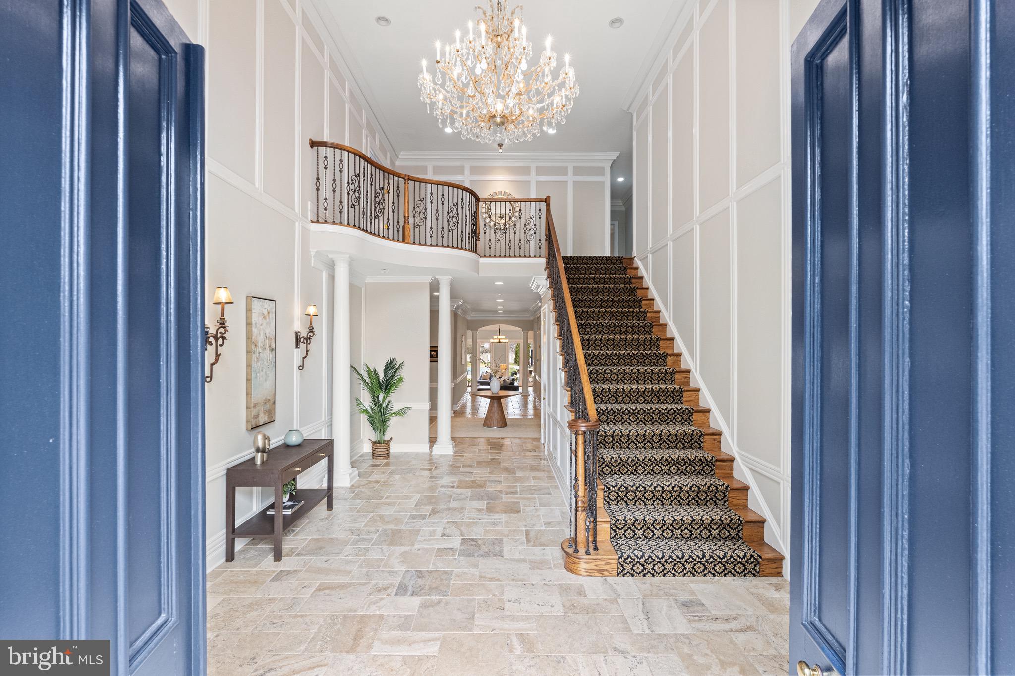 1500 Collingwood Road Alexandria, VA 22308 - Photo 2 of 57 Grand foyer entry with 20 ft ceiling