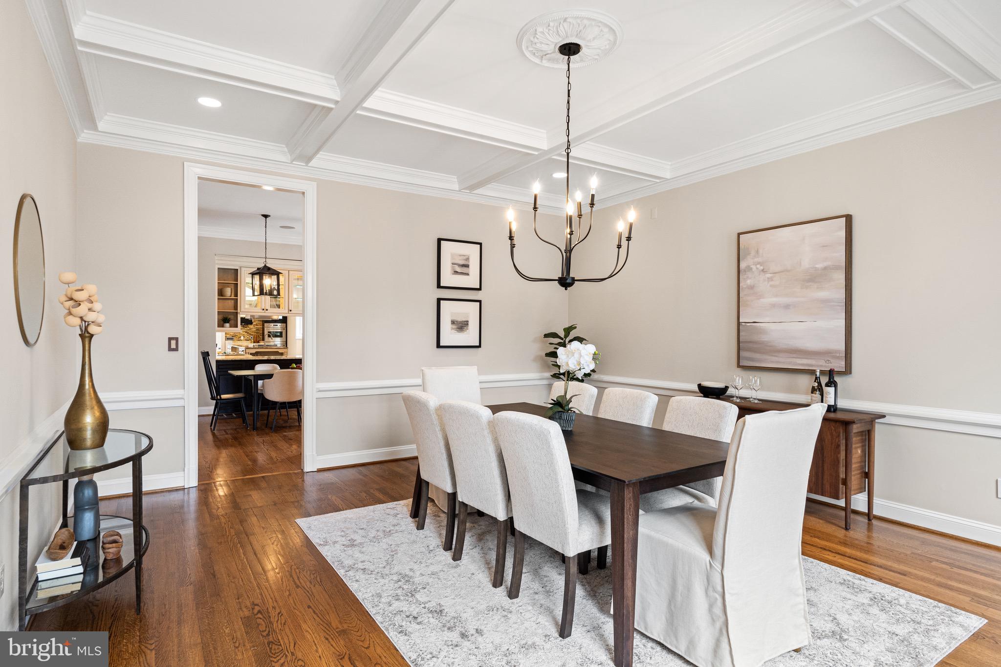 1500 Collingwood Road Alexandria, VA 22308 - Photo 4 of 57 Formal dining room with plenty of space to host